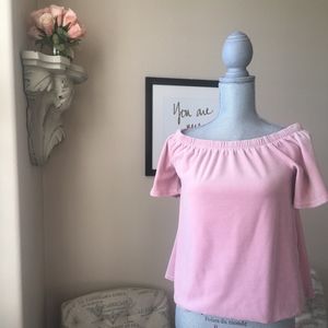 Soft, pink, comfortable, women, short sleeve